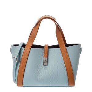 Italian Leather Cleo Leather Top Handle Bag